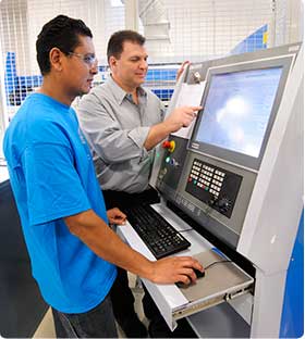 S&D Specialists using state of the art equipment to create precise Metal Stamping